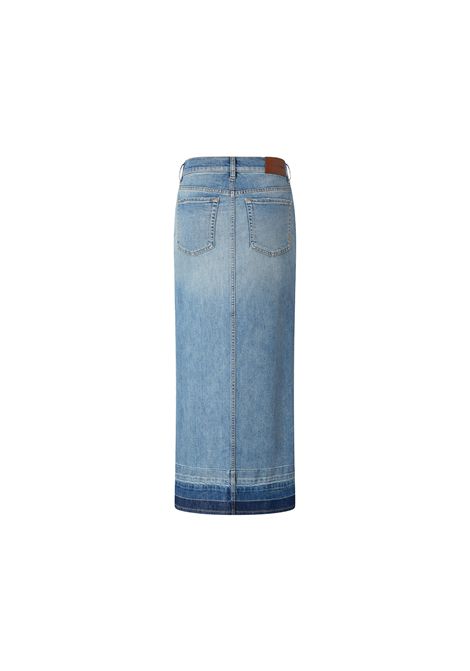 Gonna Pinko donna Il Cairo 104628 A2EA Blu cotone lunga denim degradè PINKO | Gonne | 104628 A2EAPJE